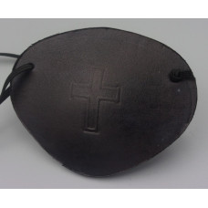 Leather Blk with Cross
